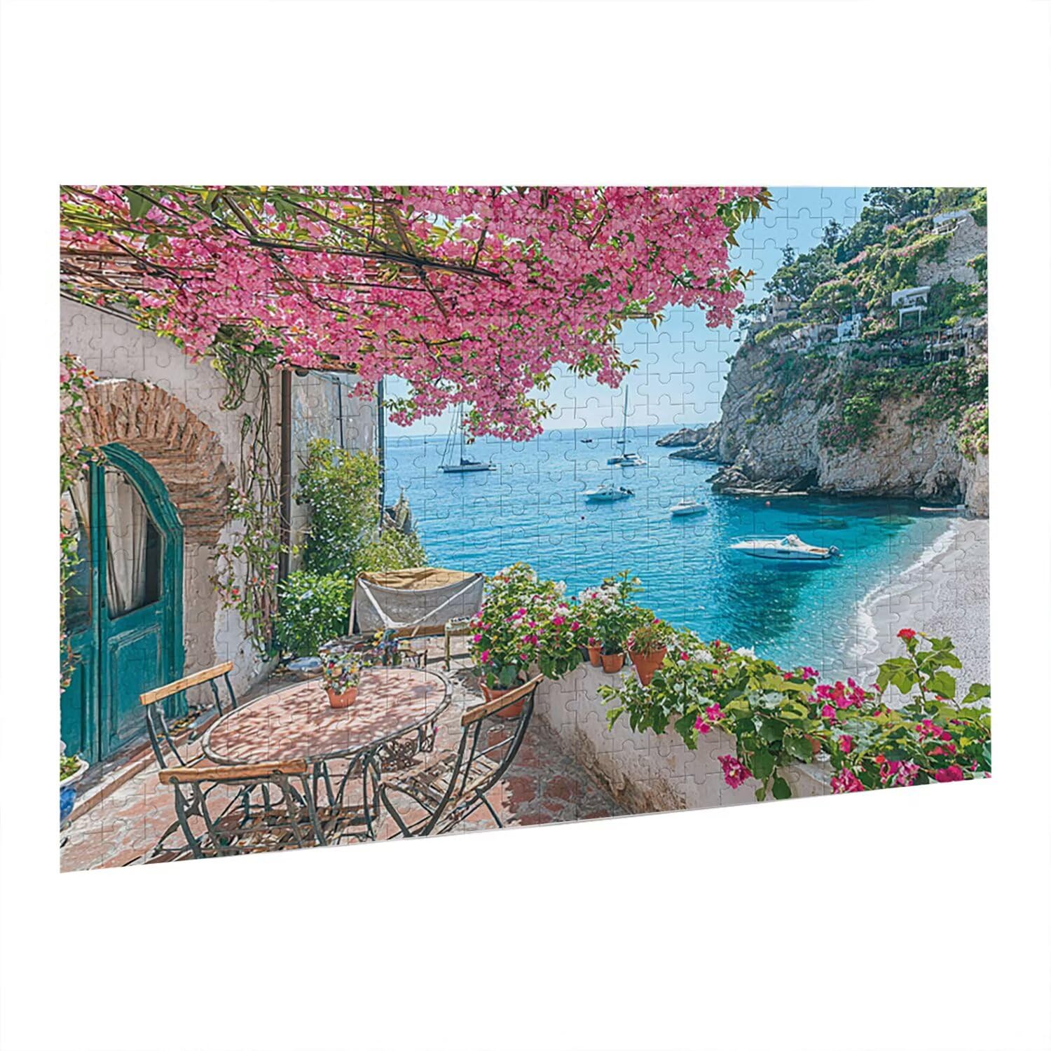 Jigsaw Puzzle, 5000 Pezzi Puzzle Classici, Costiera Puzzle Rilassamento Intelligence, Mpossibile Difficile Puzzle Impegnativo per Adulti Puzzle Gioco Familiare, Regalo per Amore Amico Vista fr0-835