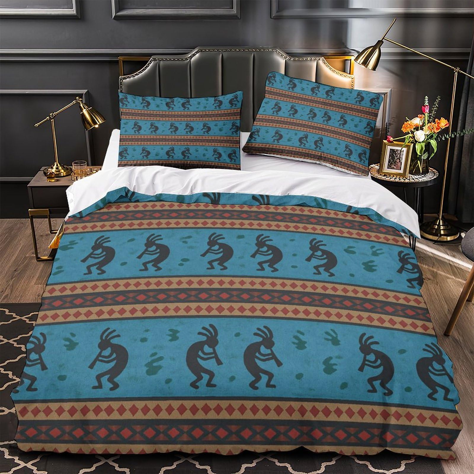 Housse de couette amérindienne douce pour en finir avec le lit difficile à border
