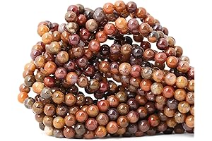 Qiwan Round Agate Loose Beads: A Craft Enthusiast's Delight