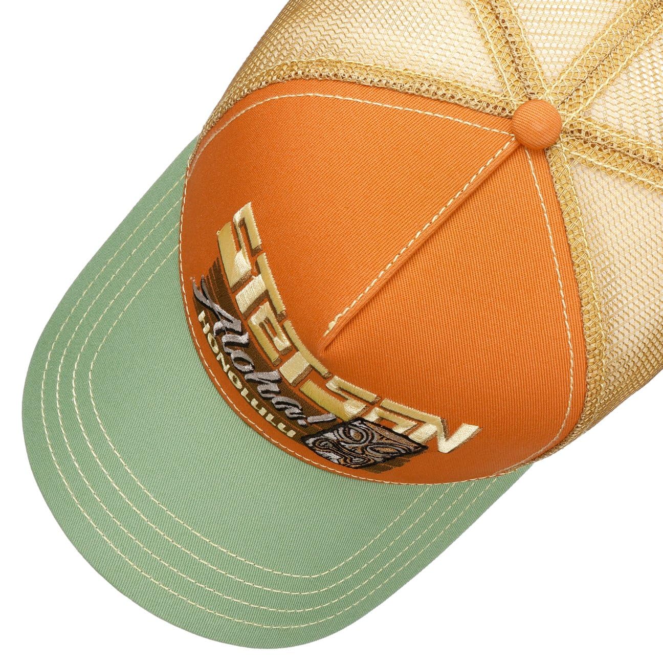 Stetson Aloha Honolulu Truckercap Snapback Damen und Herren Sommer Winter