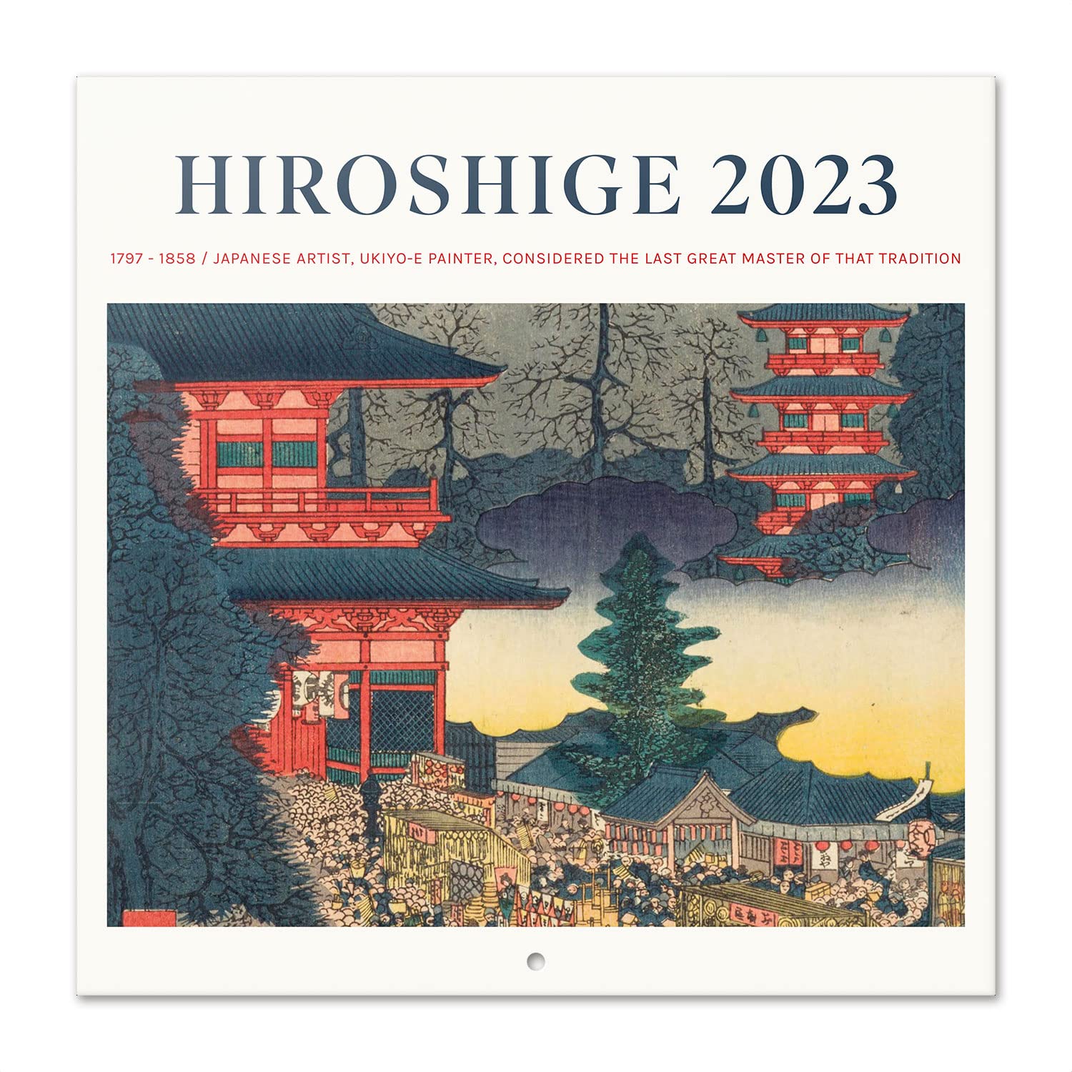 Official Japanese Art Hokusai Wall Calendar 2023 12" x 12" FSC®| 12 Month Planner | Square Wall Calendar 2023 | Family Planner Calendar 2023 | Japan Calendar 2023 | Japanese Gifts | + 4 Bonus Months