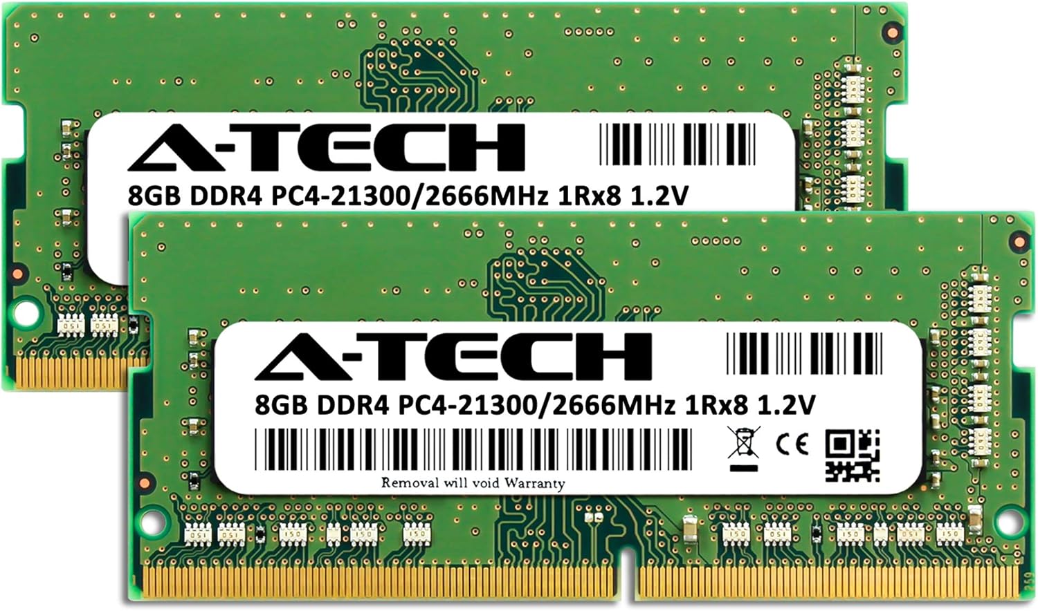 A-Tech 16GB (2x8GB) RAM for Dell Latitude 5510, 5410, 5310, 3510, 3410 | DDR4 2666MHz SODIMM PC4-21300 Laptop Memory Upgrade Kit