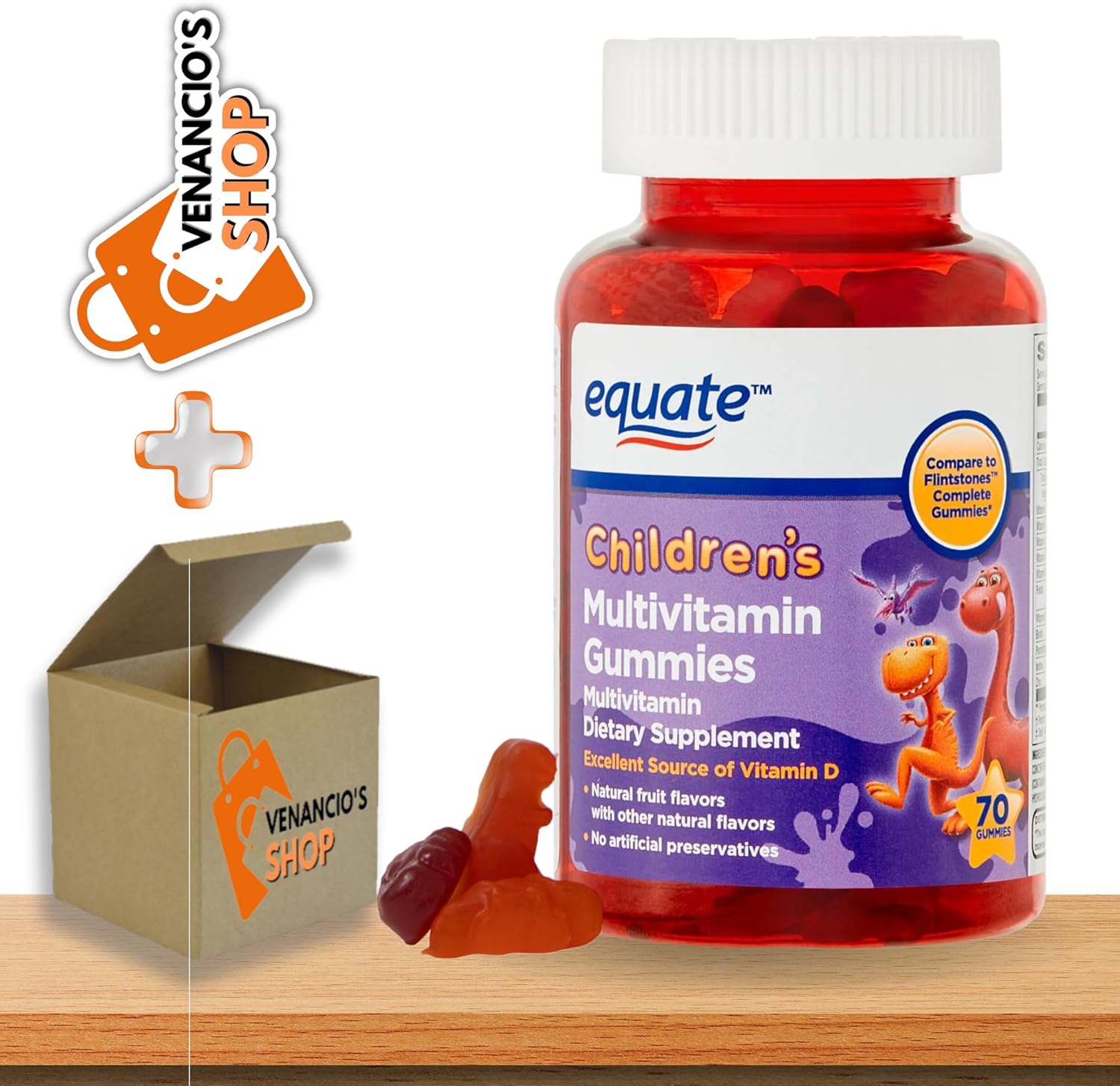 Equate Children Multivitamin Gummies Complete, Chewable