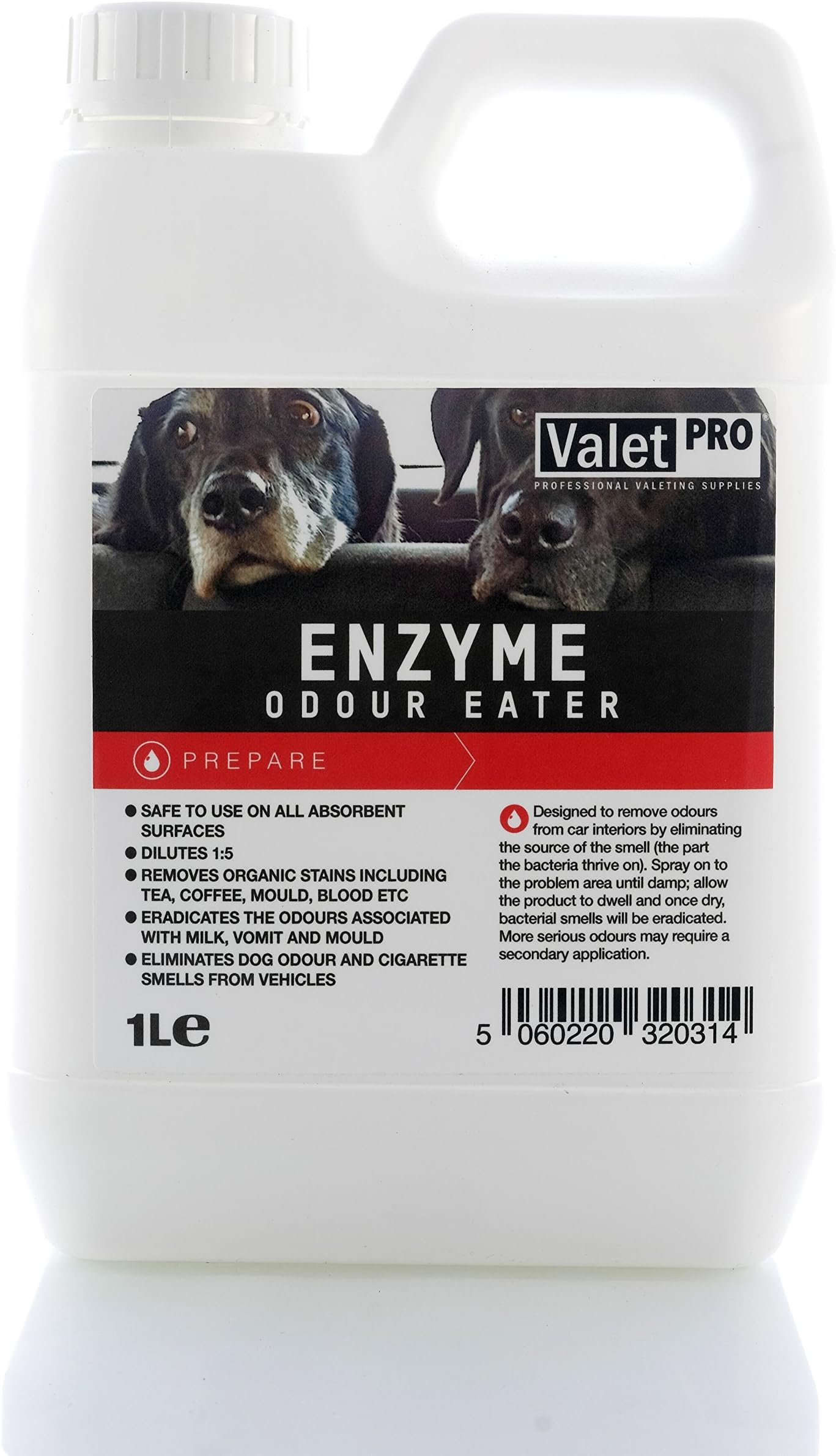 Enzyme Car Fabric Odour Eater **Makes upto 5 Litres!! KILLS BAD SMELLS
