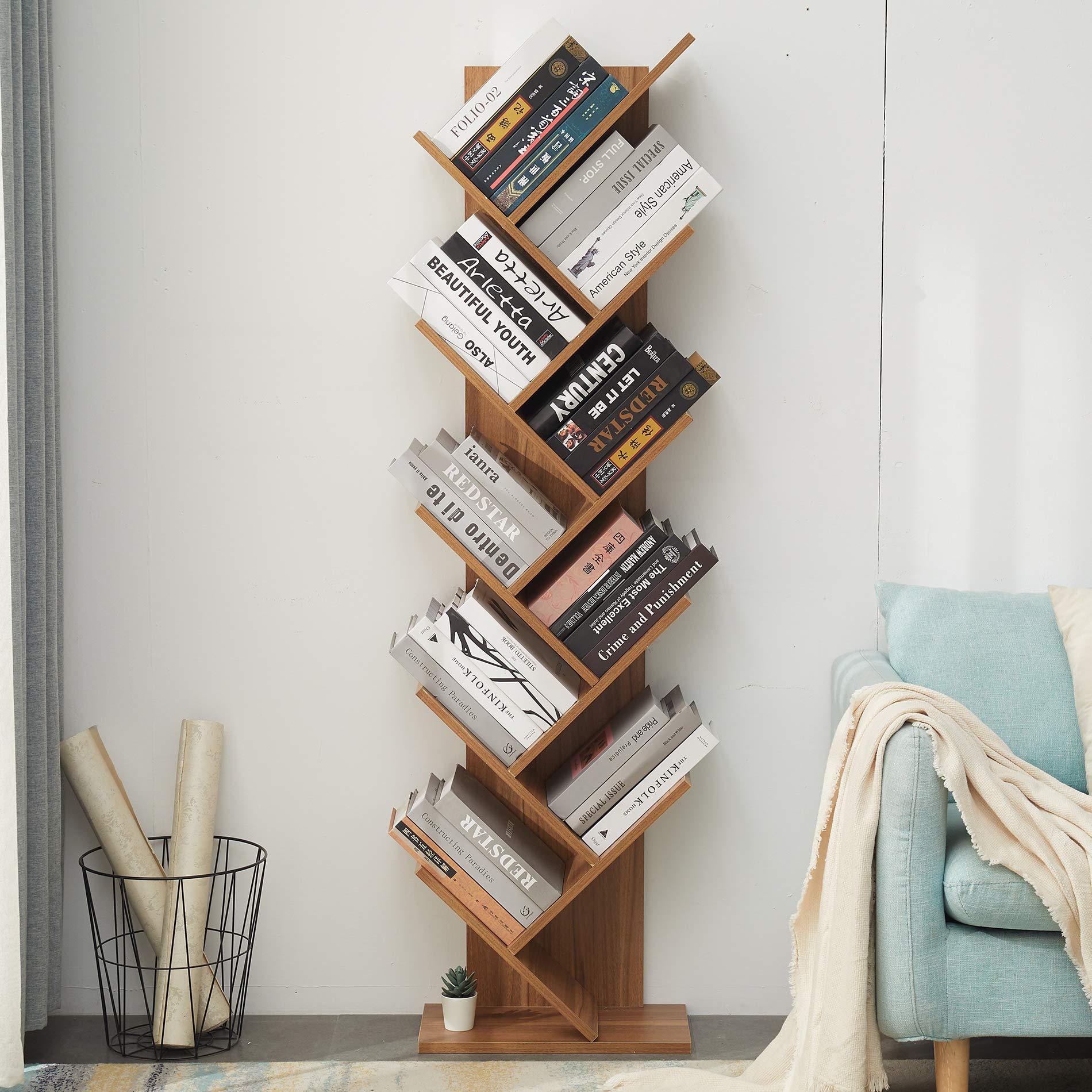 Libreria A Parete Con 2 Cubi E Porte – Mobile TV Sospeso In MDF Bianco 108x33x30,5 Cm, Carico 60 Kg, Per Soggiorno E Ufficio
