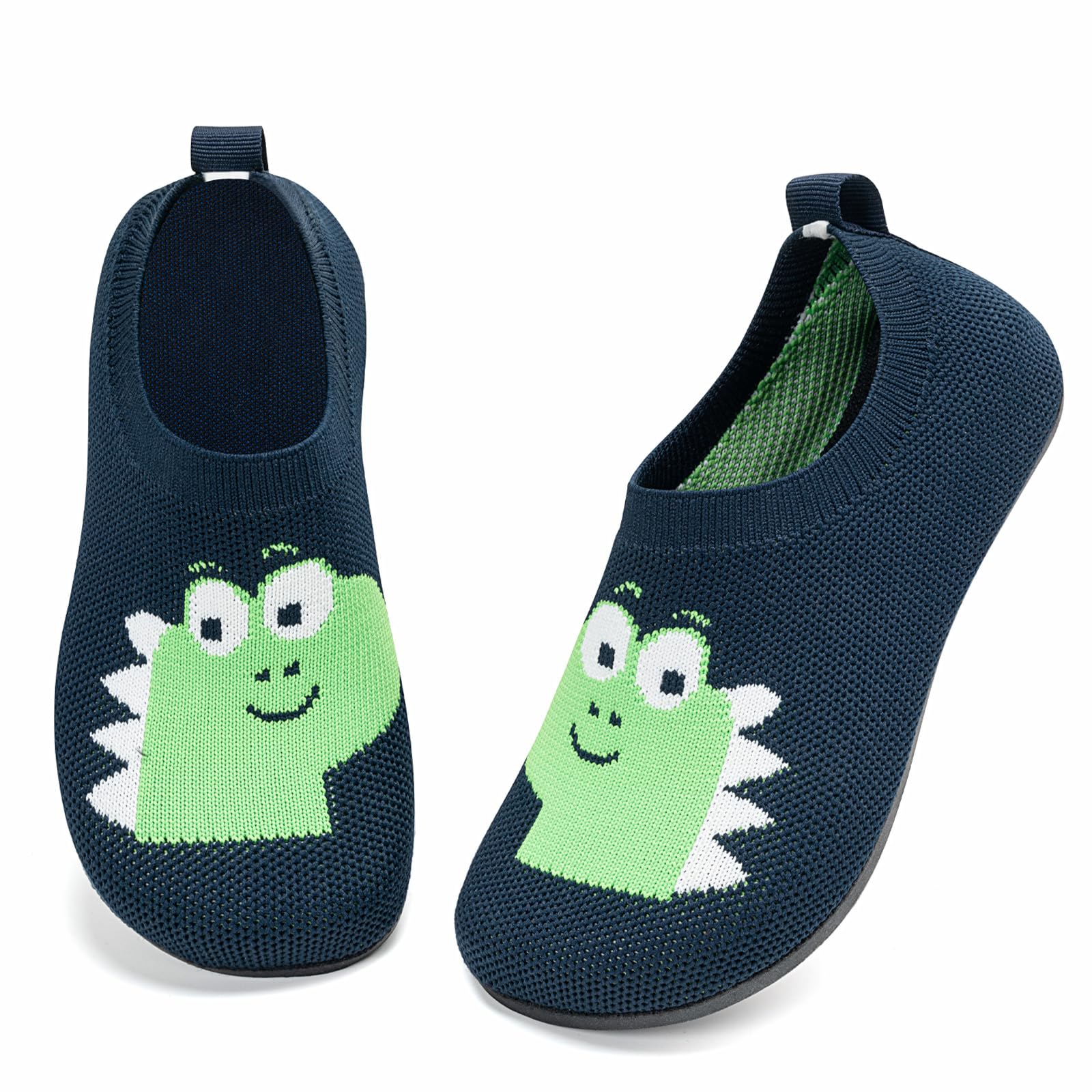 Sosenfer Slippers for Children, Boys and Girls, Non-Slip, Lightweight Slippers for Toddlers, Unisex Slipper Socks 24 EU 1225 Dark Blue Kl