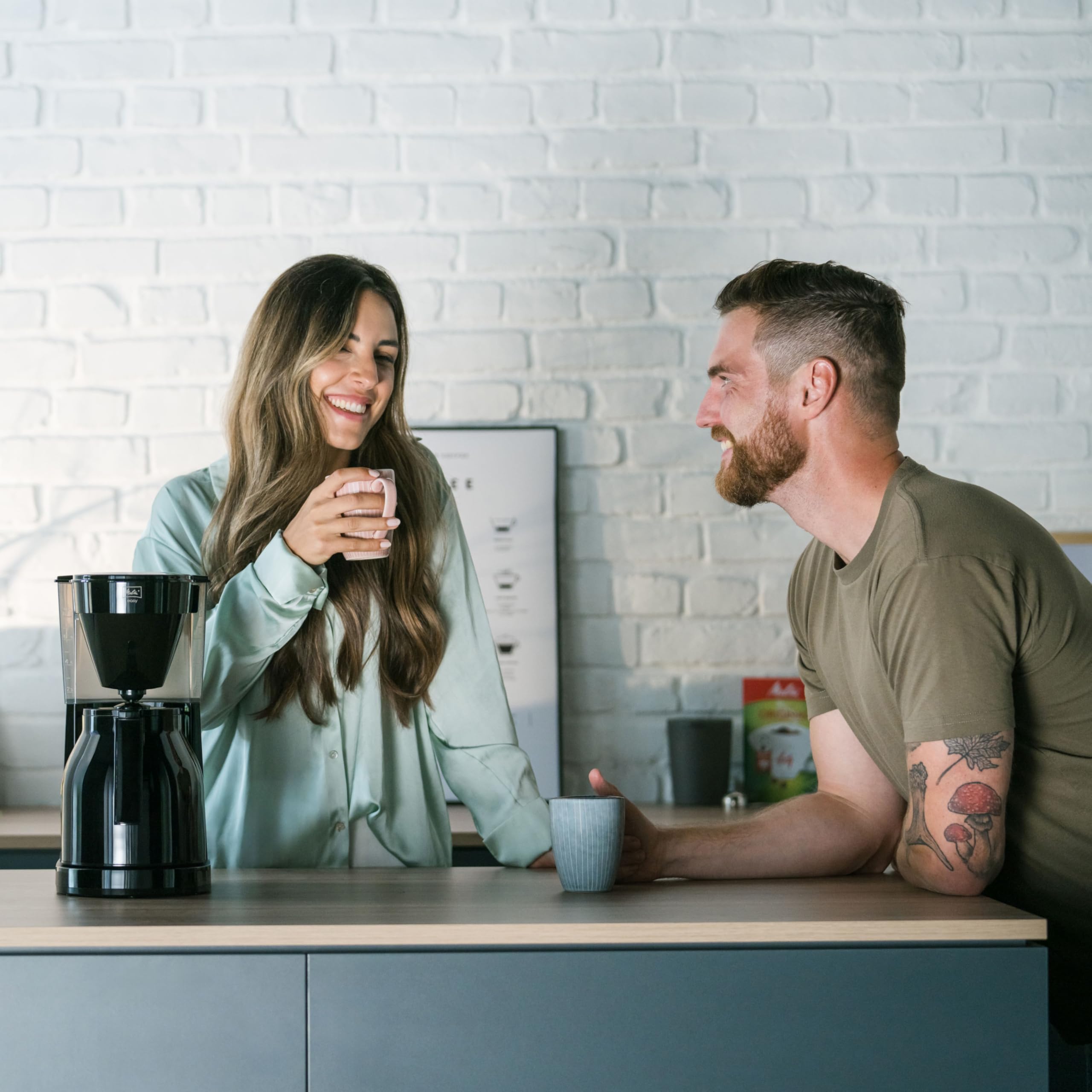 Melitta Cafetière Filtre Avec Verseuse Isotherme Easy Therm II, 1L, Noir