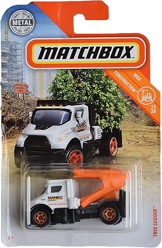 Matchbox Construction Series 1320, BlancoNaranja Bolsa de árboles 26100