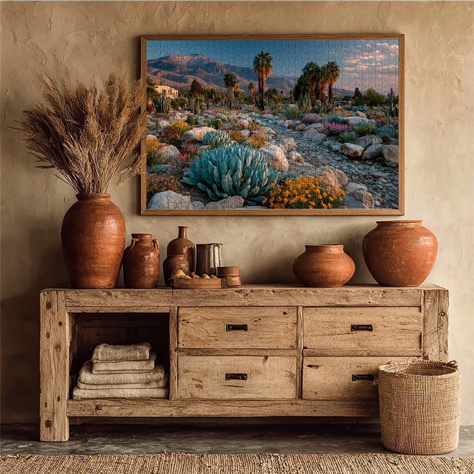 Krajobraz Puzzle 6000 sztuk dla dorosłych, drewniane puzzle z pudełkiem 179 x 105 cm, pomysł na prezent dla kobiet, zabawne gry rodzinne, gry wyzwania, wykwintne opakowanie na prezent, wystrój domu