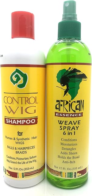 African Essence Weave Spray 6 in 1 & Shampoo