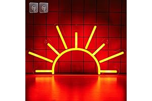 Orange Sunrise LED Neon Sign