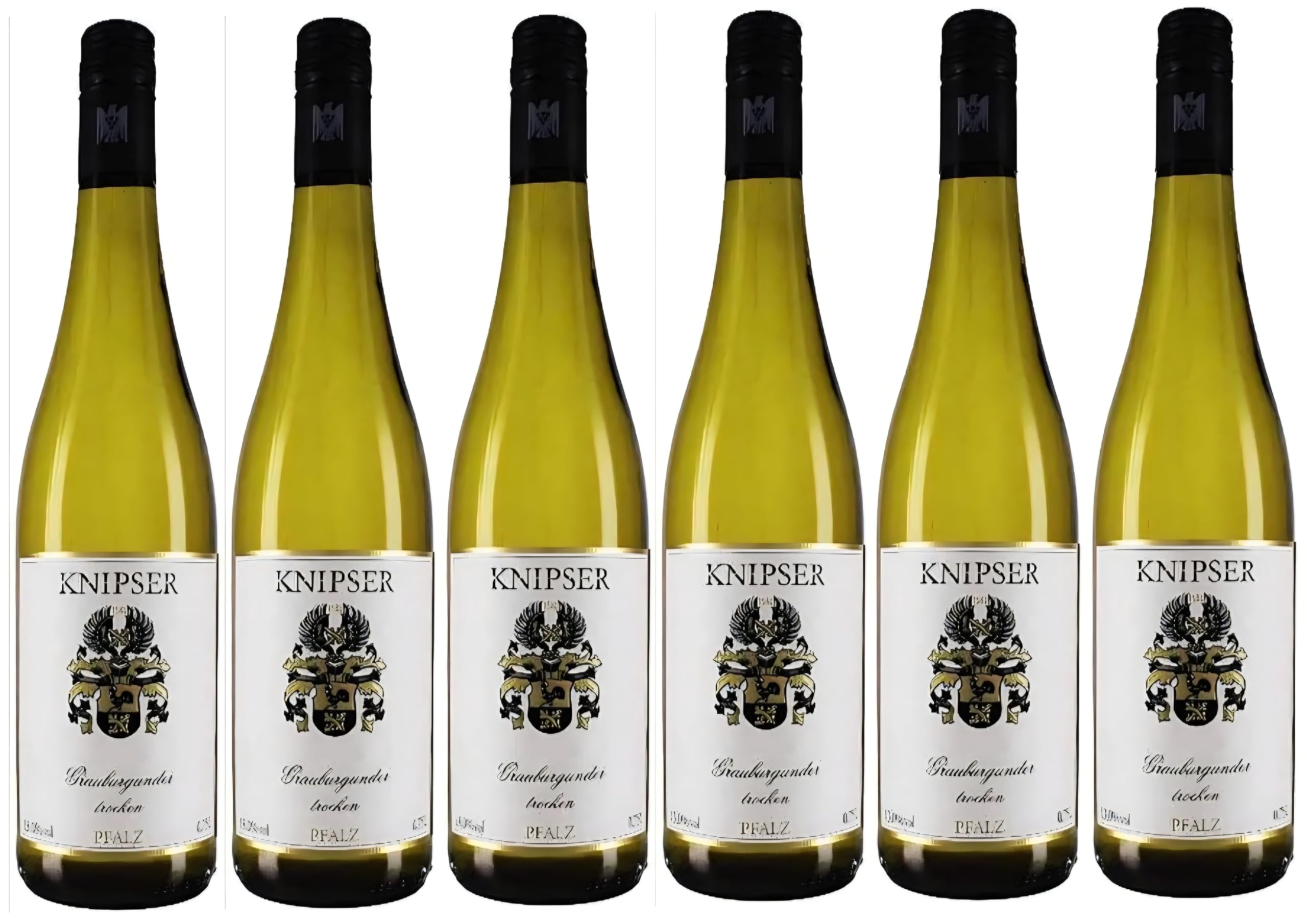 Knipser Grauburgunder trocken 2024 6 Flaschen zu je 0,75 Liter