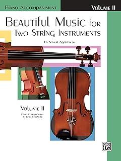 Beautiful Music for Two String Instruments, Bk 2: Piano Acc.