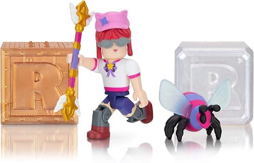 Roblox Action Collection - Star Sorority: Bee Wrangler + Two Mystery Figure Bundle [Includes 3 Exclusive Virtual Items]