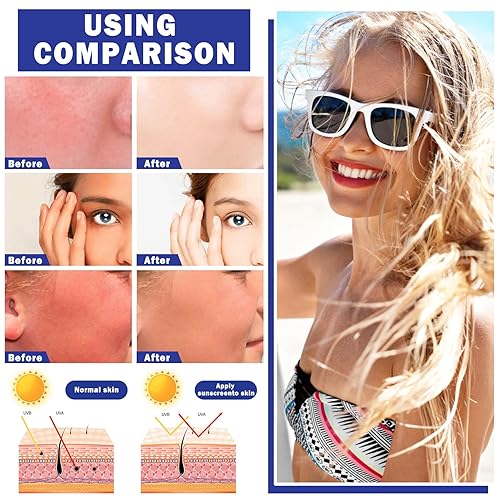 Miniatura 3 de Protector solar en barra solar SPF 50+ PA++++ Natural Ligero de larga duración Hidratante Sunstick Maquillaje para la protección profesional de la