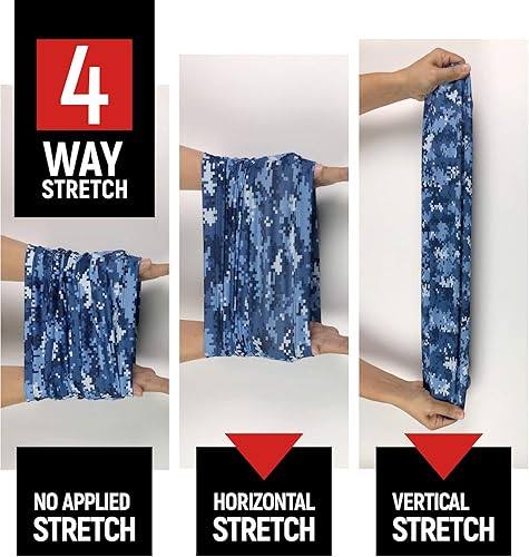 Miniatura 6 de GOT Sports UPF 50+ Bufanda de Pesca para Cuello - Máscara Facial UV de Protección Solar para Hombres y Mujeres - Cubierta Facial Camo SPF Gator