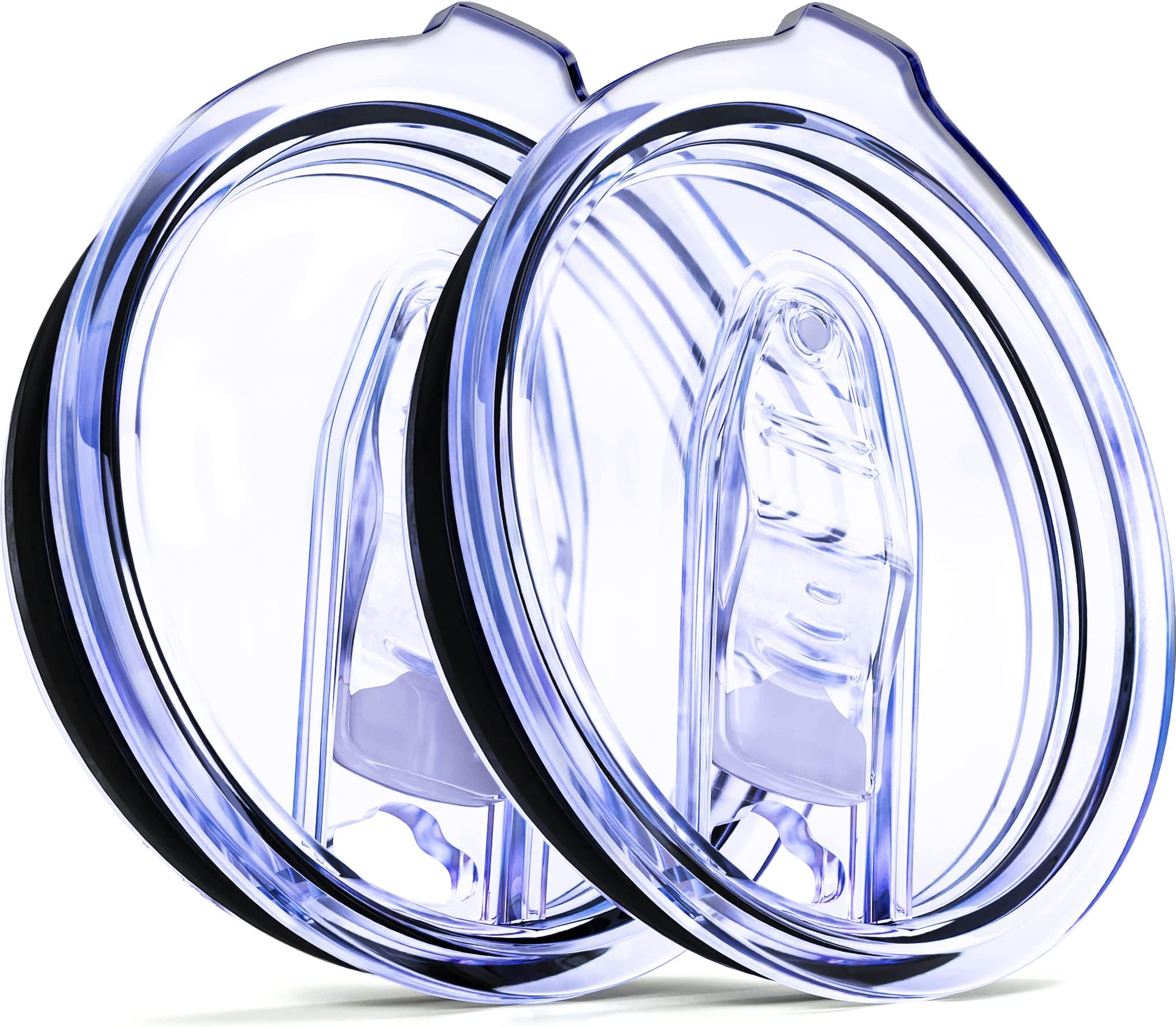 20 oz 2 silicon  lids for yeti