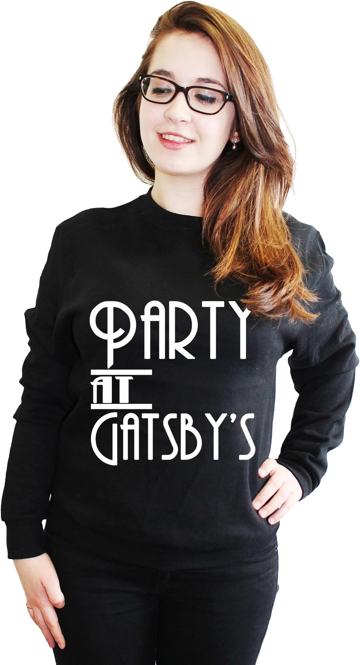 21 Century Clothing Unisex-Adult Party at Gatsby's The Great Gatsby Sweatshirt