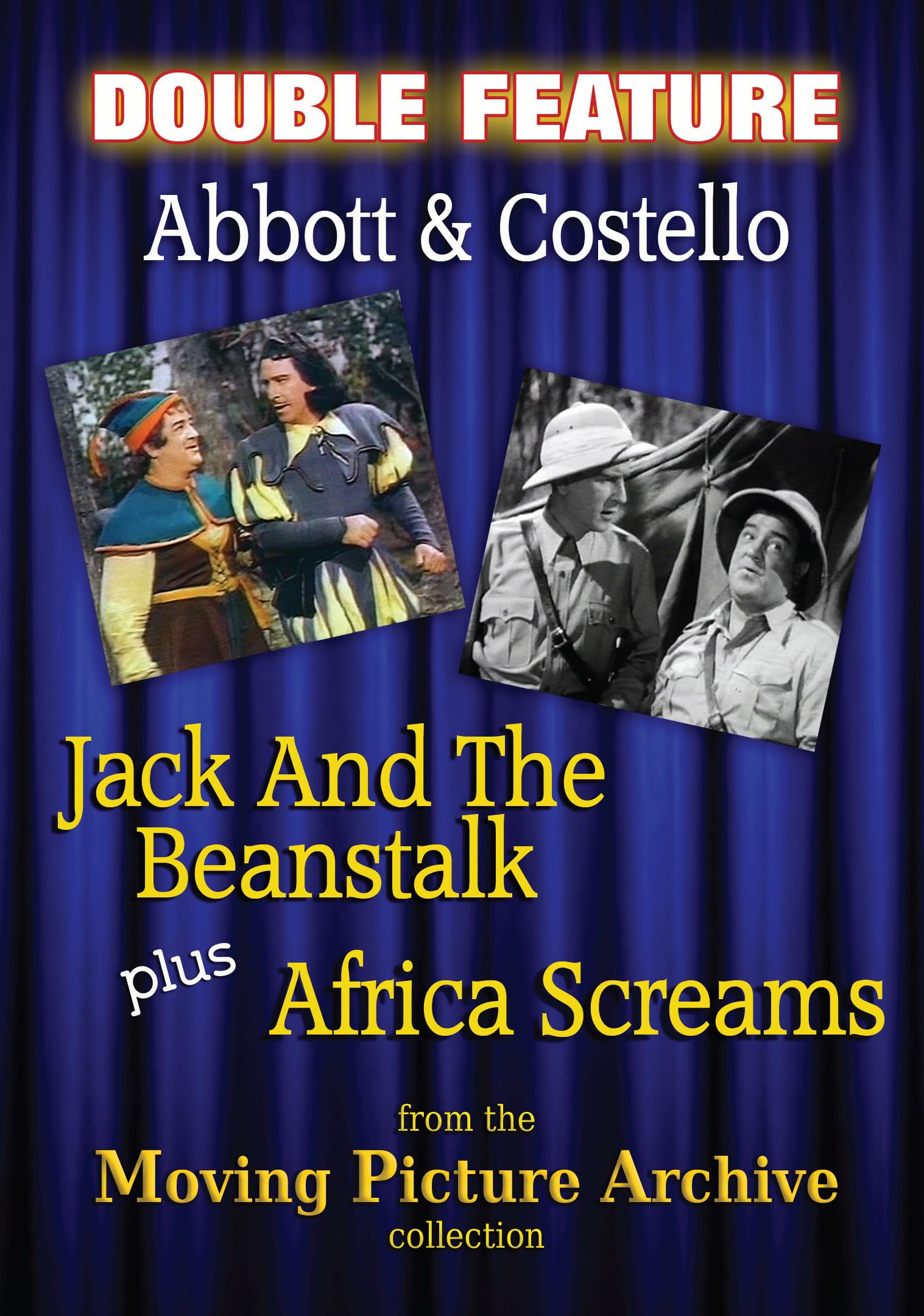 Abbott y Costello Película de Comedia Doble Sesión Antológica para Reproductor Doméstico