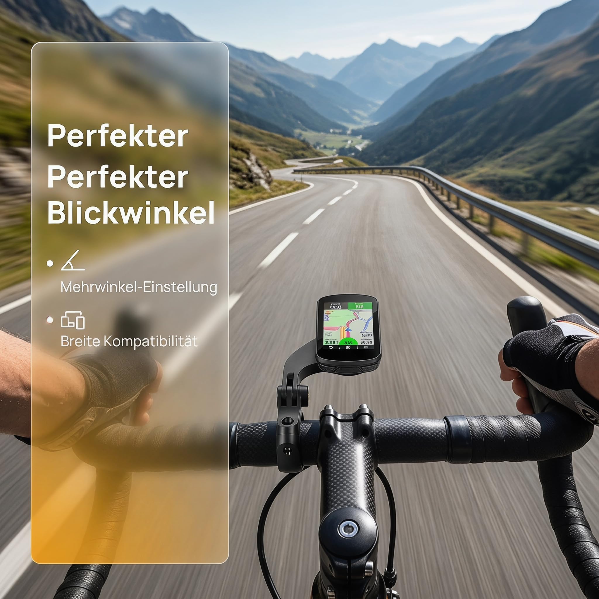 Soporte de Bicicleta para Garmin Edge Explore 2 para Garmin Edge 530 540 520 510 500 800 810 820 830 840 200 130 20 25 1000 1030 1040 Plus XOSS G/G+ GPS Ciclismo (Estilo 2)