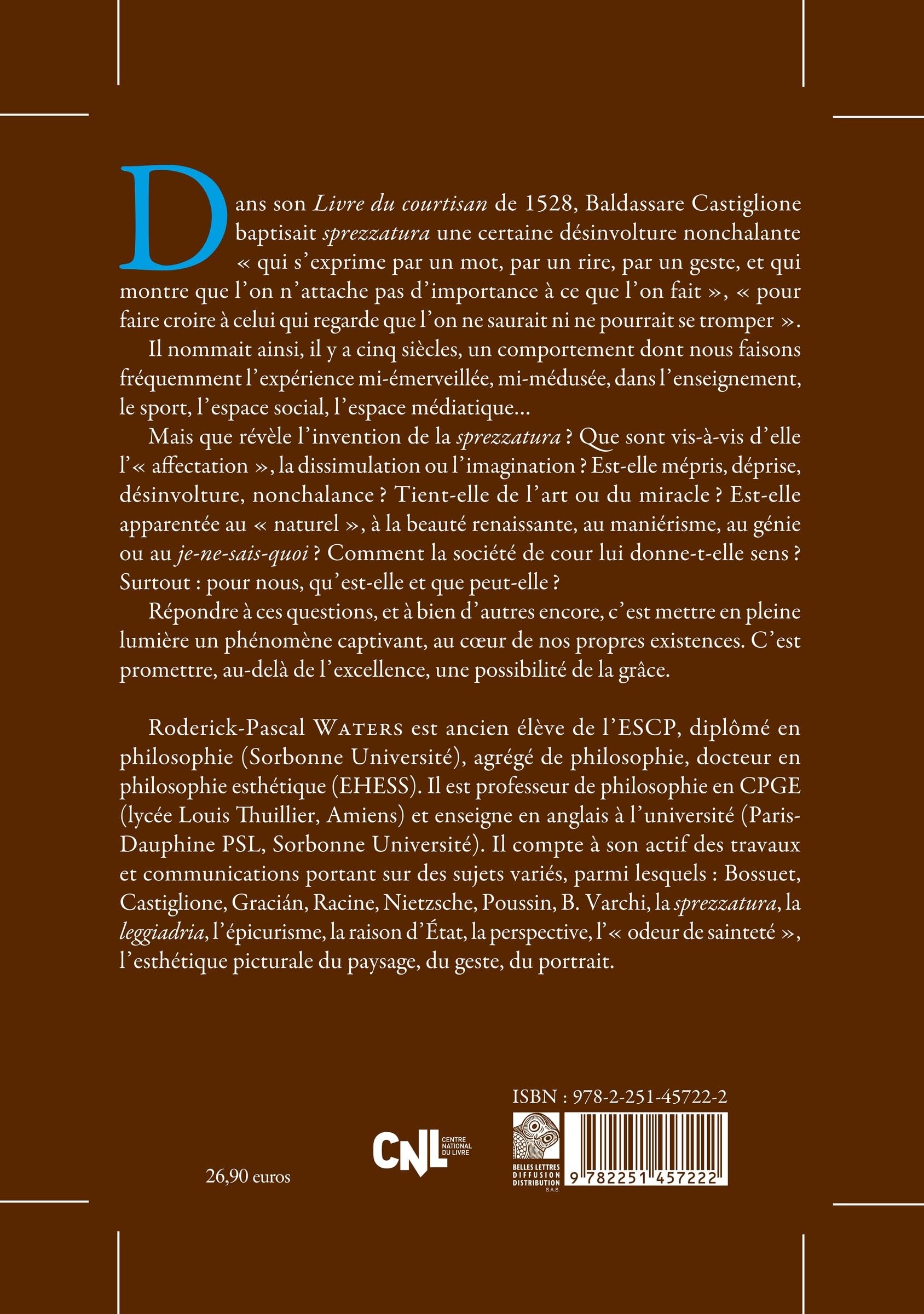 La "sprezzatura": De l'excellence à la grâce