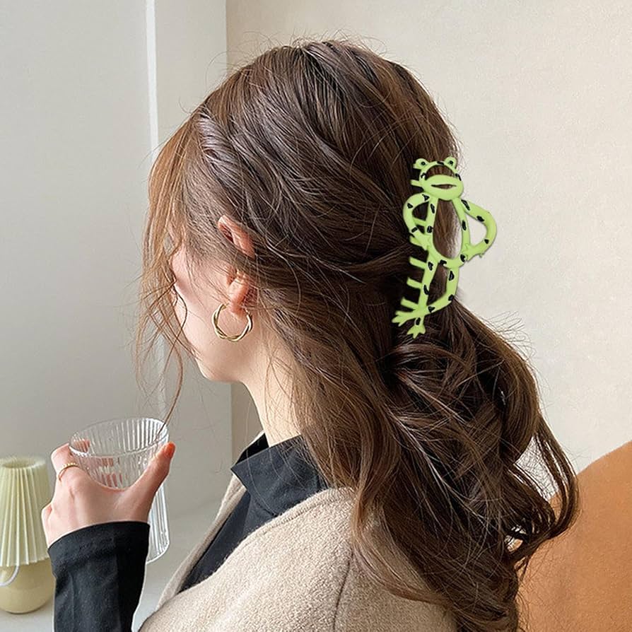 ꫛꫀꪝ【カエルさん】ベビーヘアクリップ　キッズヘアクリップ　ヘアピン ꫛꫀꪝ【カエルさん】ベビーヘアクリップキッズヘアクリップヘアピン