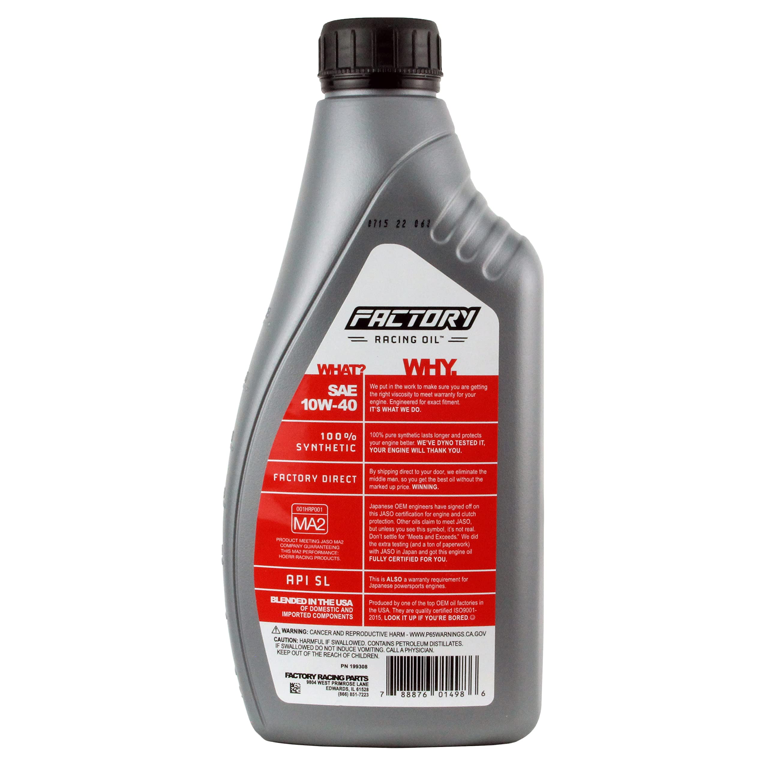 Yamaha Wolverine X2 / X4 850 Yamalube All Purpose 10W 40 Oil Change Kit   LUB SXSCG KT 20, Engine Oil   Canada