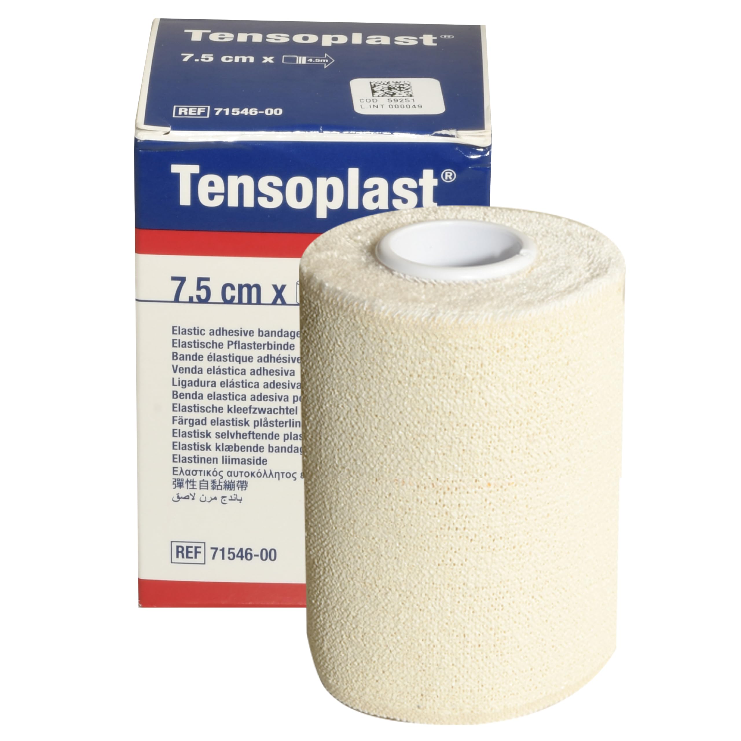 Select Unisex Blanc Bandage Tensoplast 7,5 Cm X 4,5M