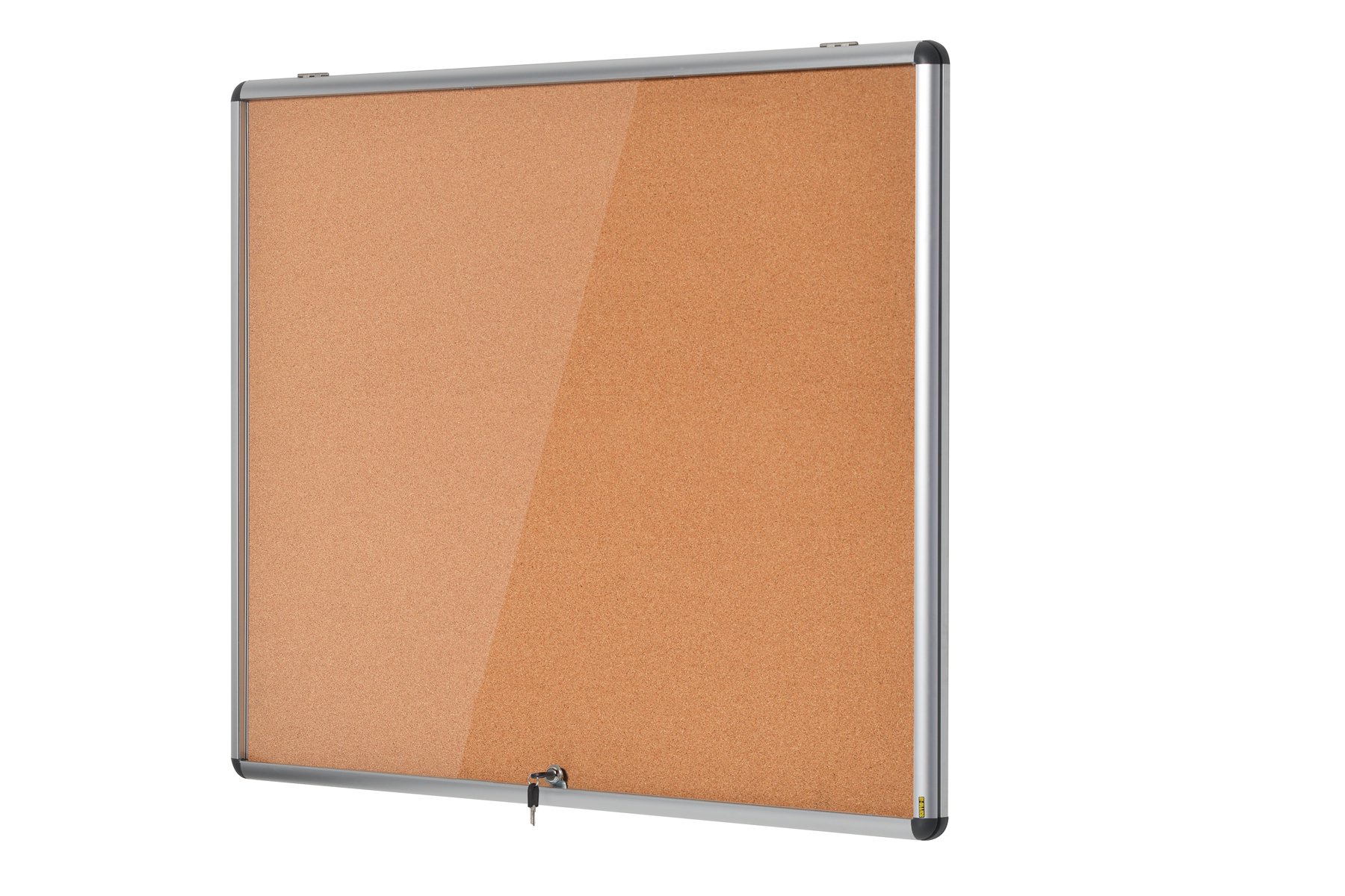 Bi-Office Enclore Vitrina de corcho 874 x 603 mm con bisagras y cerradura 8x A4