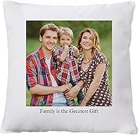 Vista 7 de Let's Make Memories Almohada de fotos personalizada, para mamá, para ella, diseño de fotos, 15 pulgadas cuadradas.