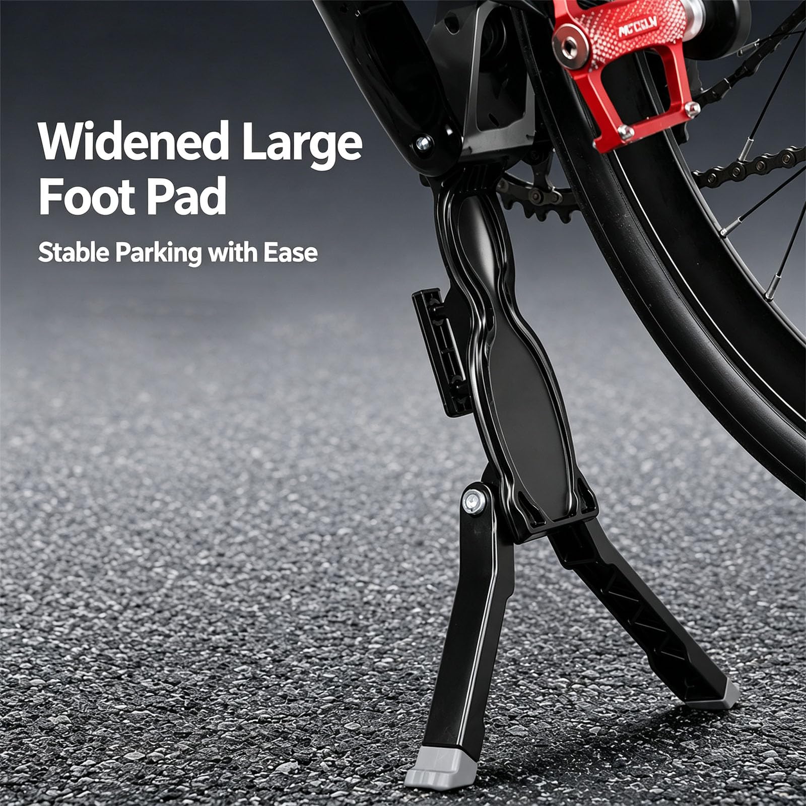 Béquille de vélo Pliable