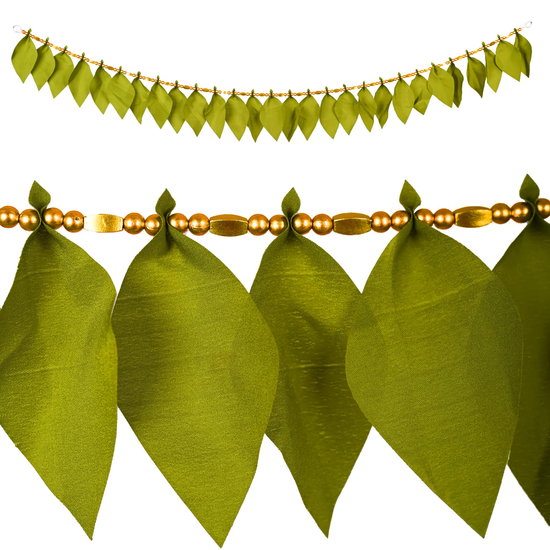 Toran Bandanwaar Artificial Flower Garland for Wall Door Hanging Home Temple Festival Wedding Function Party Decoration Décor and Gifting (Design 2)