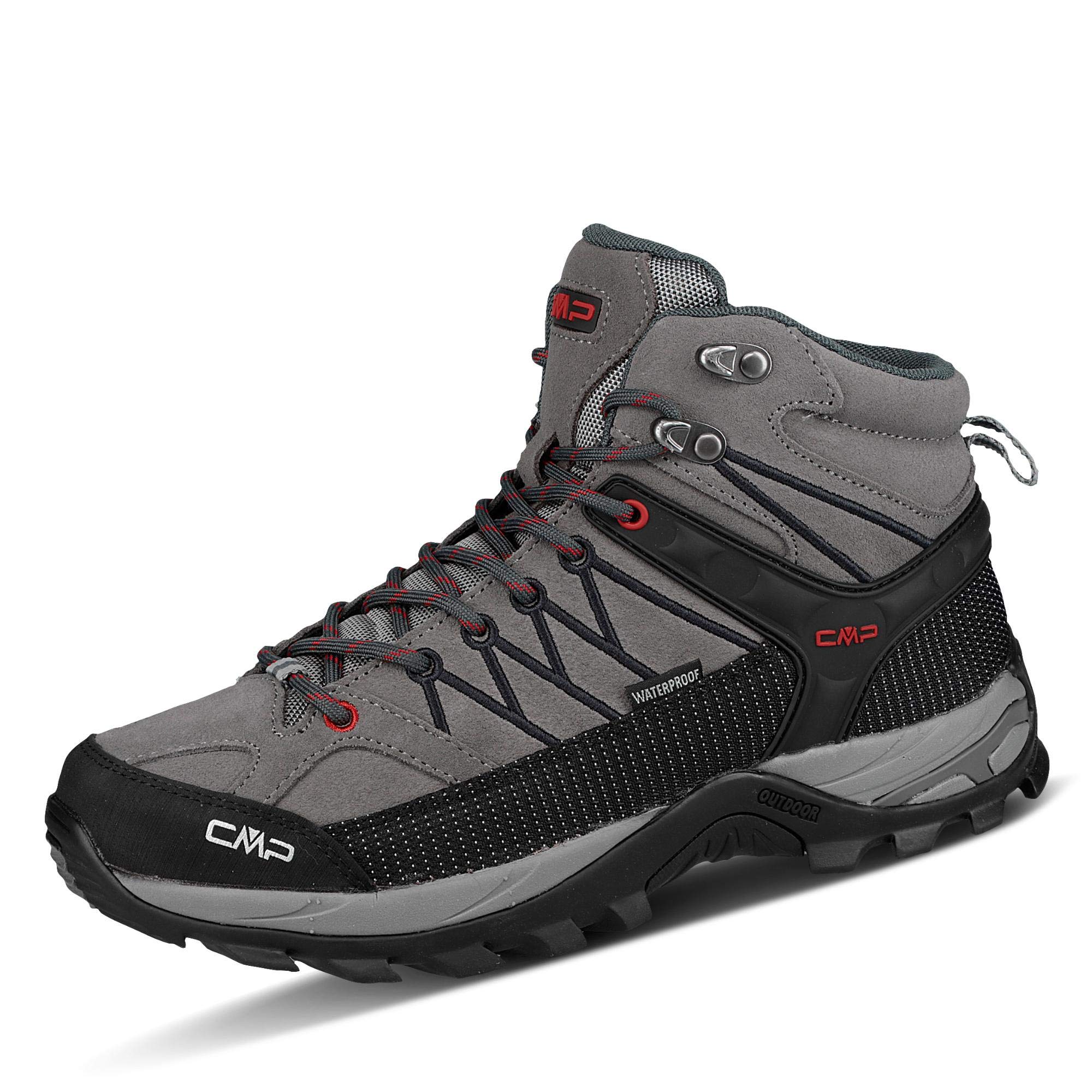 Cmp Herren Rigel Mid WP Wanderschuhe grau 44