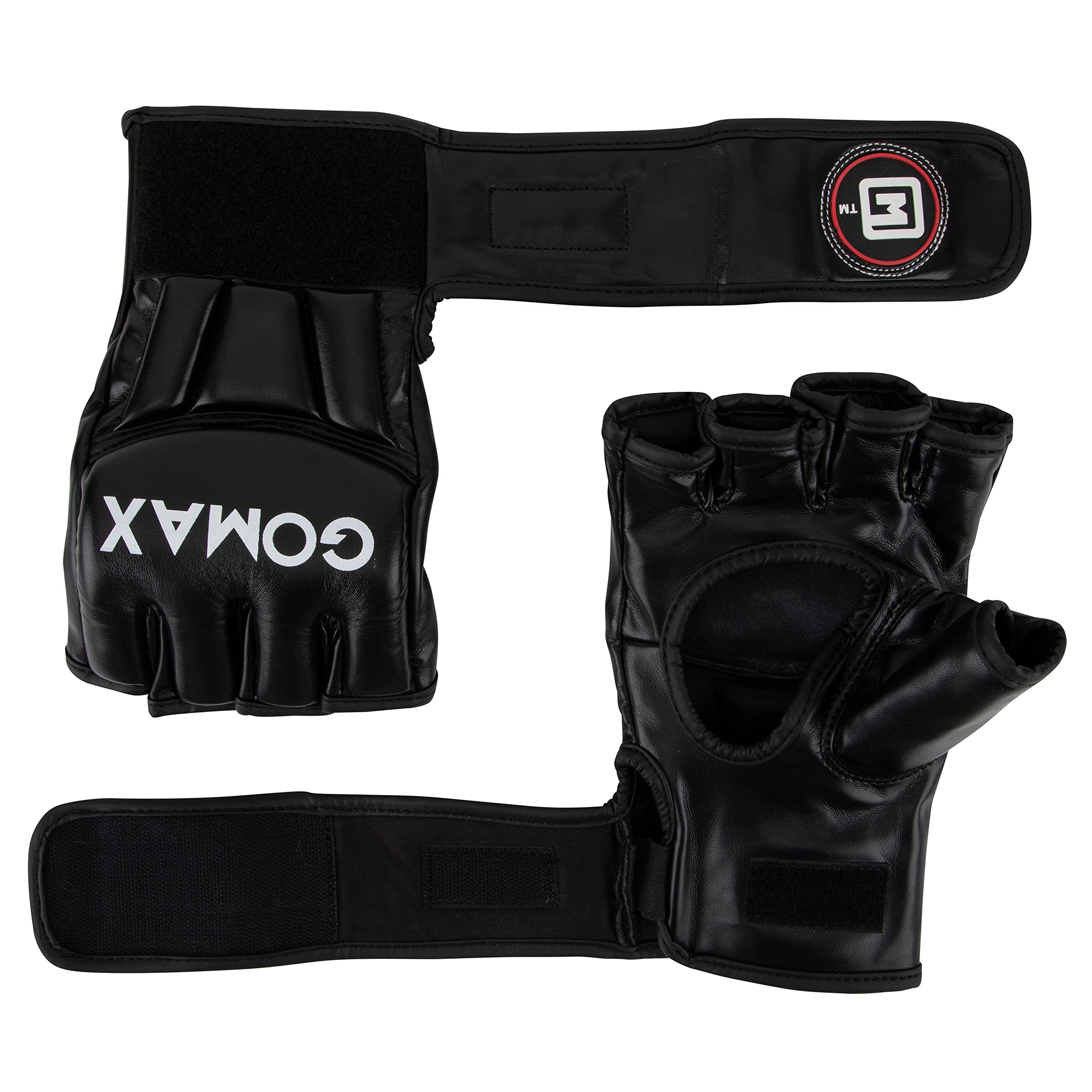 Gants De Boxe MMA Gomax Demi-Doigts – Cuir Résistant Pour Entraînement Kickboxing, Muay Thai, Sac De Frappe