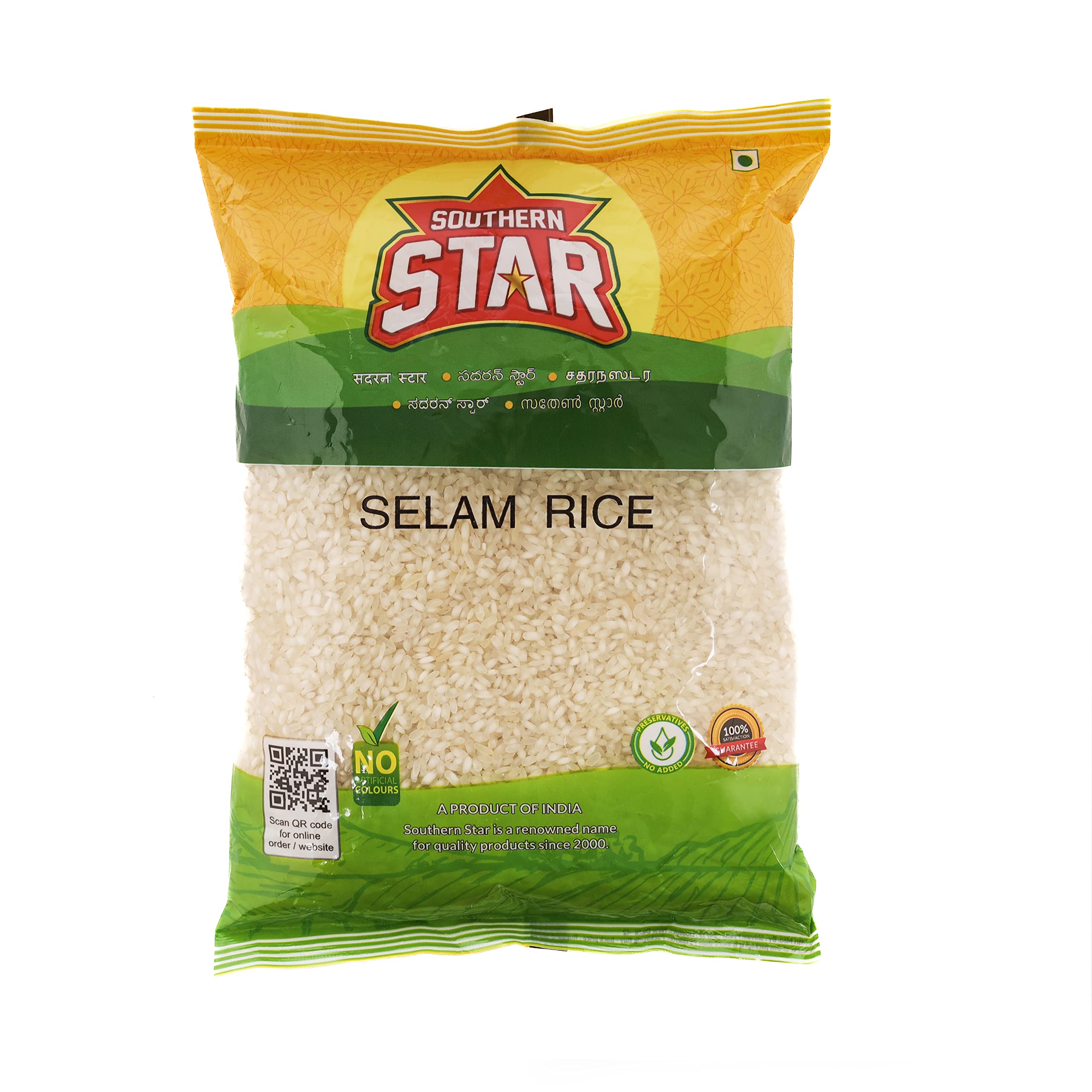 Southern Star Organic Selam Rice Idli/idly Rice 1 Kg Idli Arisi Super Soft Fluffy White Batter ADT Cutting Perfectly Aged Akki South Indian Taste Natural Aromatic High Fibre Medium Grain Ari Tandula-image-9