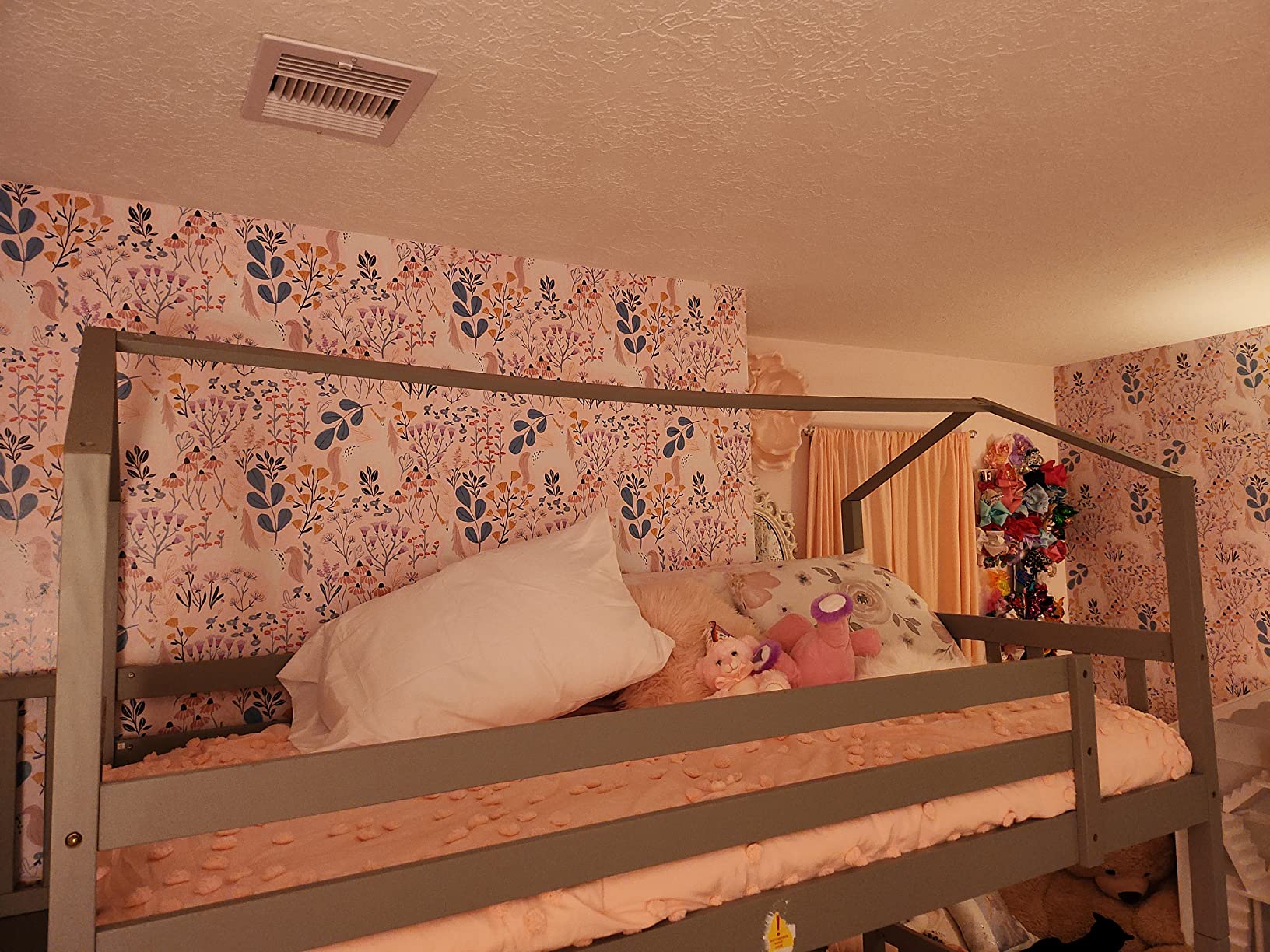 77/mo Finance KLMM Bunk Bed for Kids Toddlers, Twin Over Full Bunk