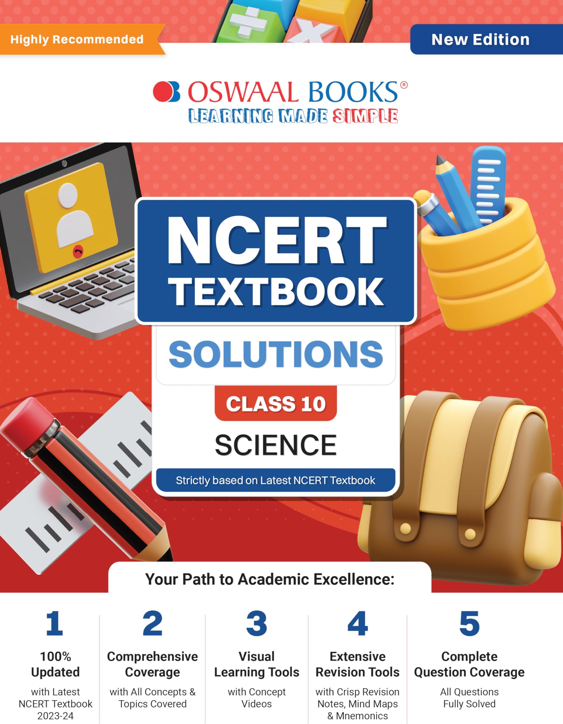 Oswaal NCERT Textbook Solution Class 10 Science | For Latest Exam Paperback – 23 February 2024