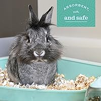 Vista 4 de Oxbow Pure Comfort Ropa de Cama para Animales Pequeños, Arena Absorbente de Olor y Humedad para Caja de Arena de Conejo, Ropa de Cama de Bajo Polvo