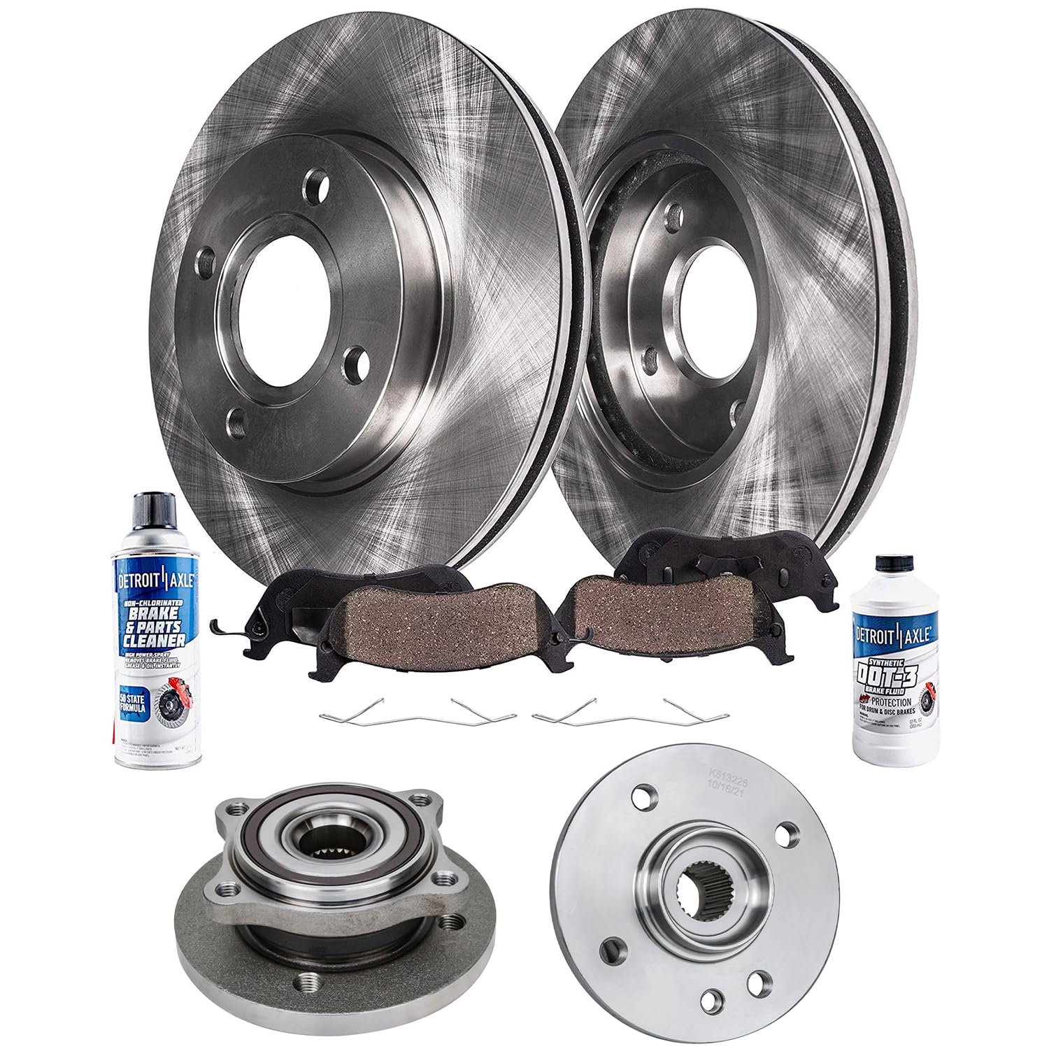 Detroit Axle - Front Brake Kit for 2002-2006 Mini Cooper