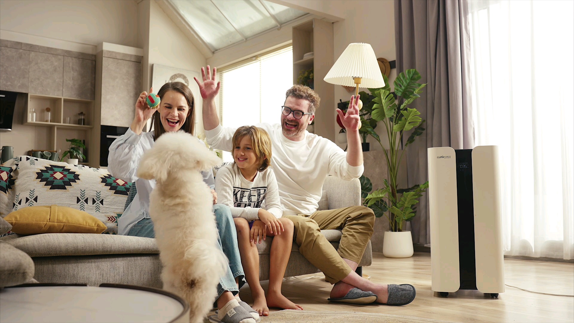 Amazon.com: CleanForce Rainbow H13 True HEPA Air Purifier for Home