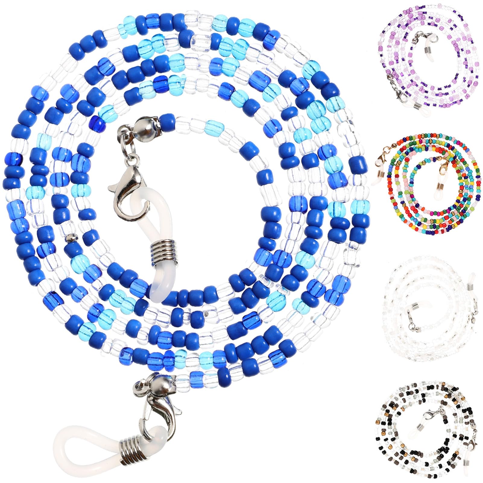 Sonnenbrillen-kettenband Brillenhalter Brille Anti Augenkette Brillen Band Brillenbänder Maskenhalter Um Den Hals Perlenbesetzte Brillenkette Glasperlen