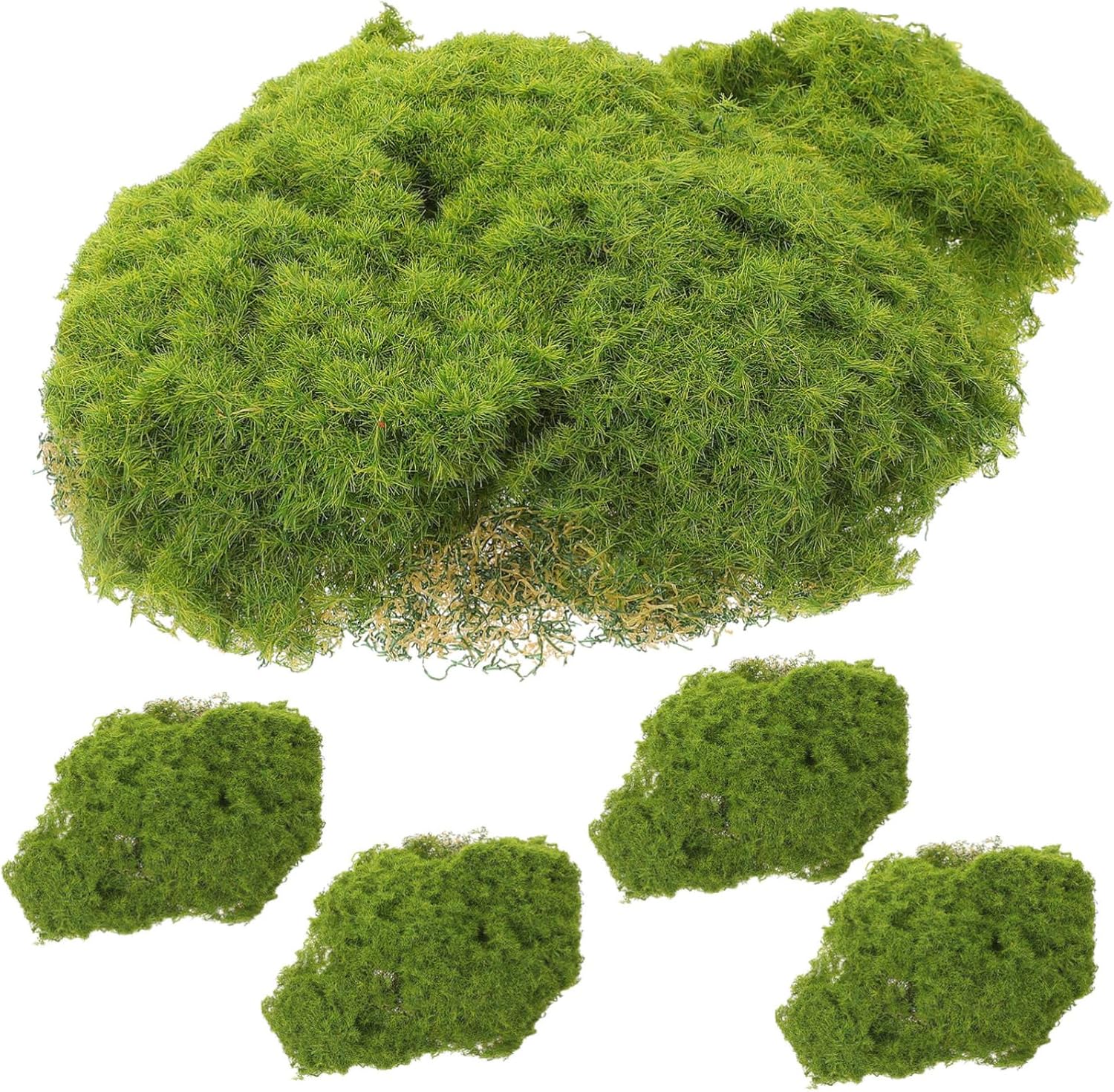 Micro Landscape Accessories: 8pcs Handmade Resin Stones Artificial Garden Ornaments Fairy Decor for DIY Projects