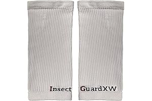 Tick Repellent Band: Permethrin-Treated Tick Gaiters and Sleeves