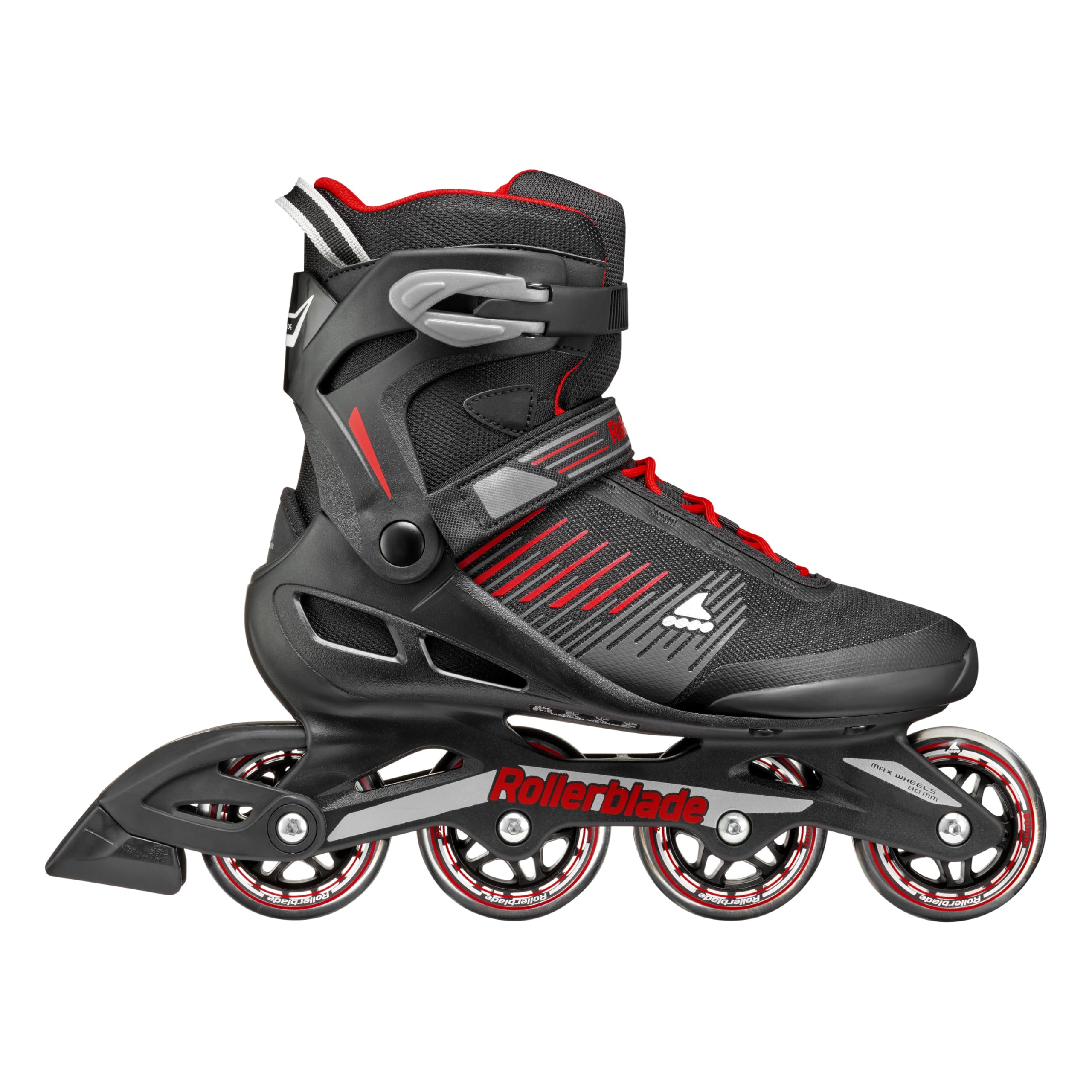 Rollerblade ZETRABLADE Pattini in linea Uomo nero rosso