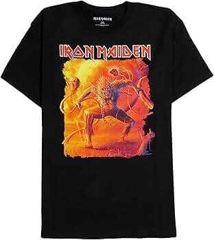 Iron Maiden Graphic T-Shirt (US, Alpha, Small, Regular