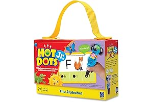 Hot Dots Jr. Alphabet Flash Cards: Essential Pre-Reading Skills for Growing Learners