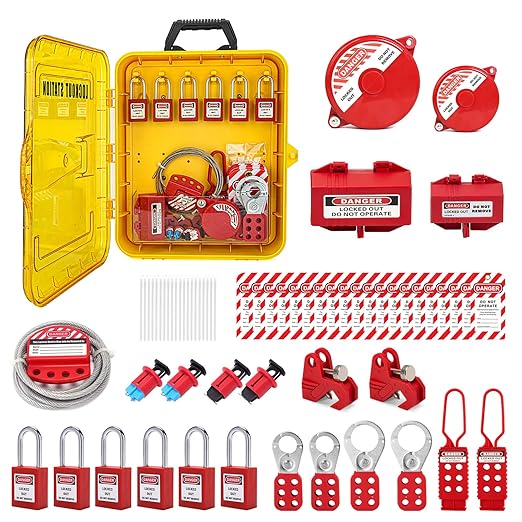 Alamanda Lockout Tagout Station Loto Hasp Lockout Cable Lockout Plug