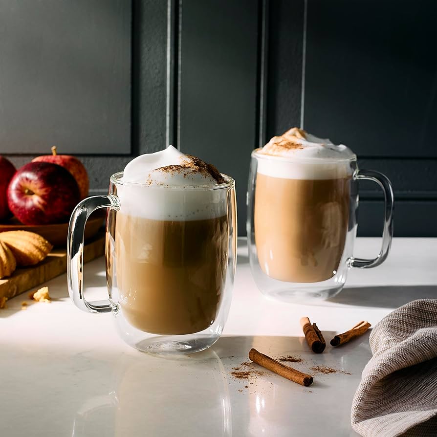 Amazon.com: ZWILLING Sorrento Plus 2-pc Double-Wall Glass Latte