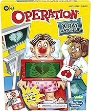 Hasbro Gaming Operation X-Ray Match Up Board Game for 2 or More Players, Matching Game for Kids Ages 4 and Up, with Lights...