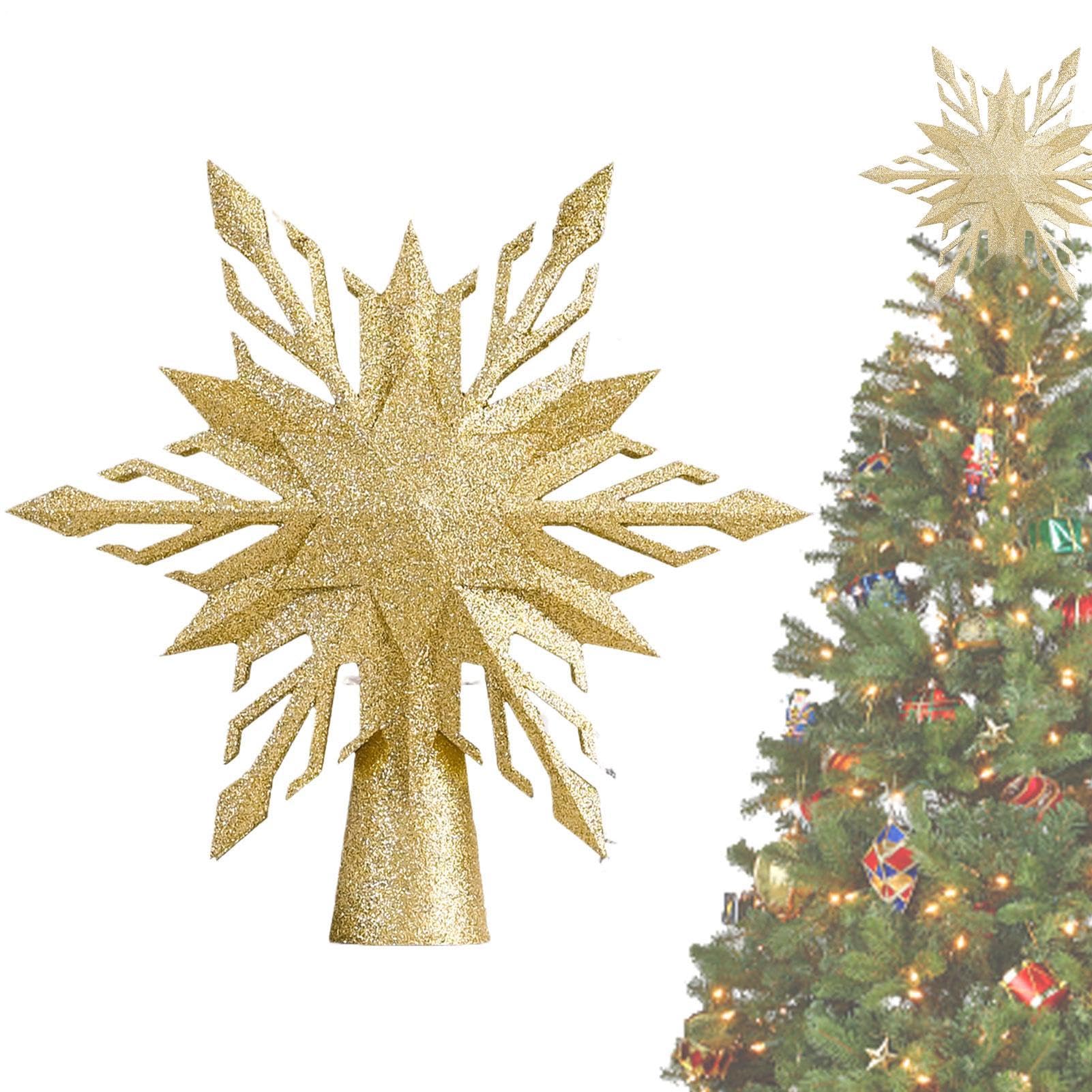 Puntale Di Neve Illuminato Proiezione Luminosa Decorativa Sicura Efficiente